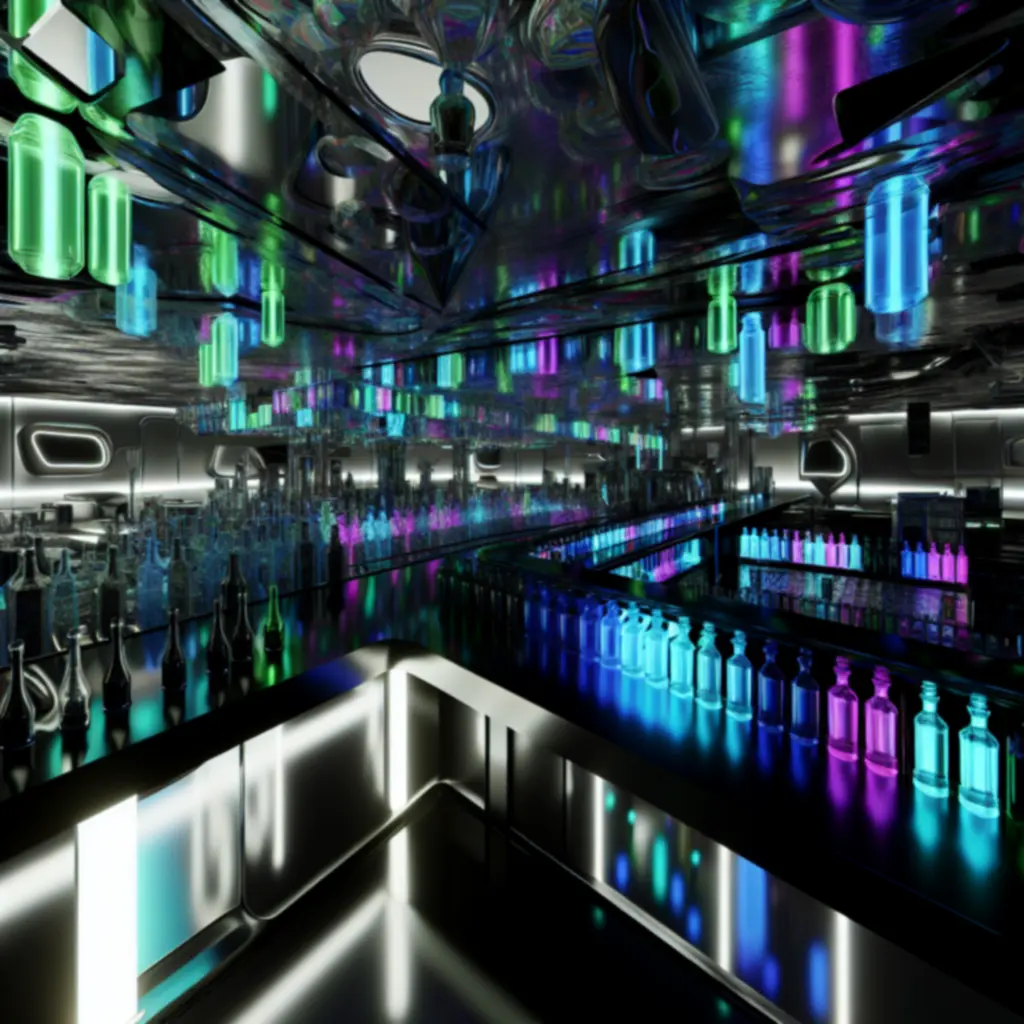 Fanart: City of the Future w zachodzie neonowego Słońca